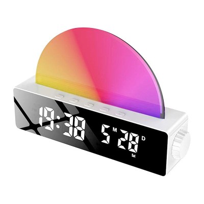 Simulateur d'aube réveil  lumière progressive pour réveil en douceur