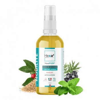 massage avec huile cbd