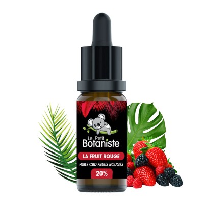 Huile spectre complet fruit rouge