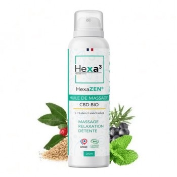 massage avec huile cbd