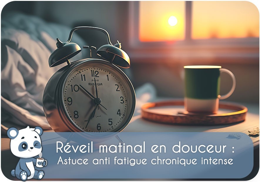 Bon réveil matinal en douceur | astuce anti fatigue chronique intense