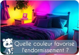 Quelle est la pire et la meilleure couleur pour dormir ? Chambre, lumière apaisante, bébé