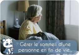 Gérer le sommeil d'une personne en fin de vie : dort tout le temps, profond, apnée, agité