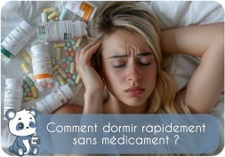 Comment dormir rapidement sans médicament / ordonnance ? Sans se réveiller la nuit CBD, mélatonine