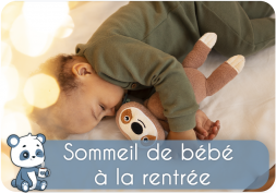 Sommeil bébé rentrée, retour vacances : réveils nocturnes, rythme, régression