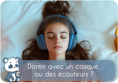 Dormir avec un casque audio, des écouteurs, de la musique toute la nuit : avis effet, danger
