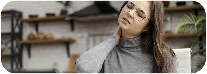 posture et douleur cervicale