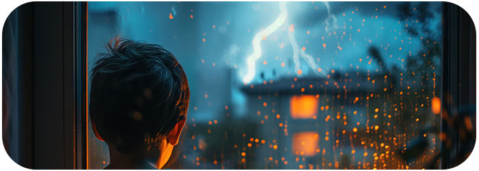 dormir fenetre ouverte orage