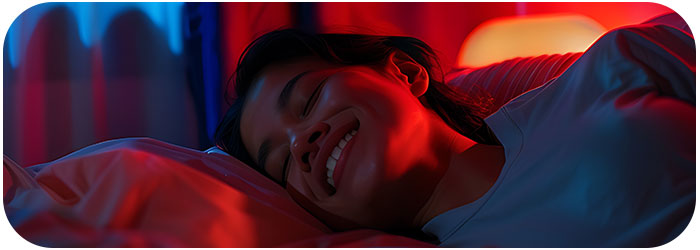 lumiere rouge sommeil bebe