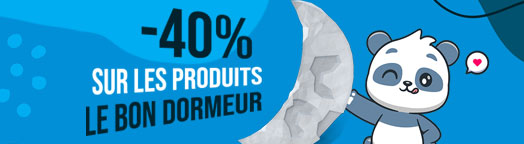 -40% sur les produits Le Bon Dormeur