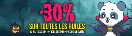 -30% huiles 