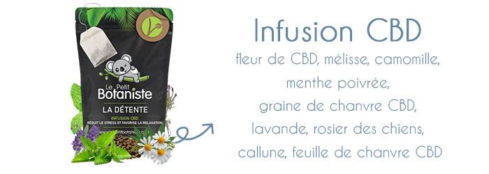 tisane cbd le petit botaniste