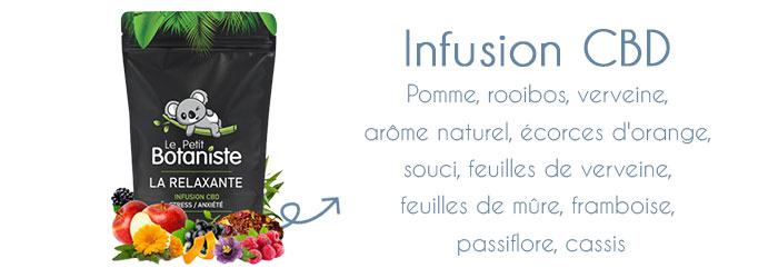 tisane cbd relaxante